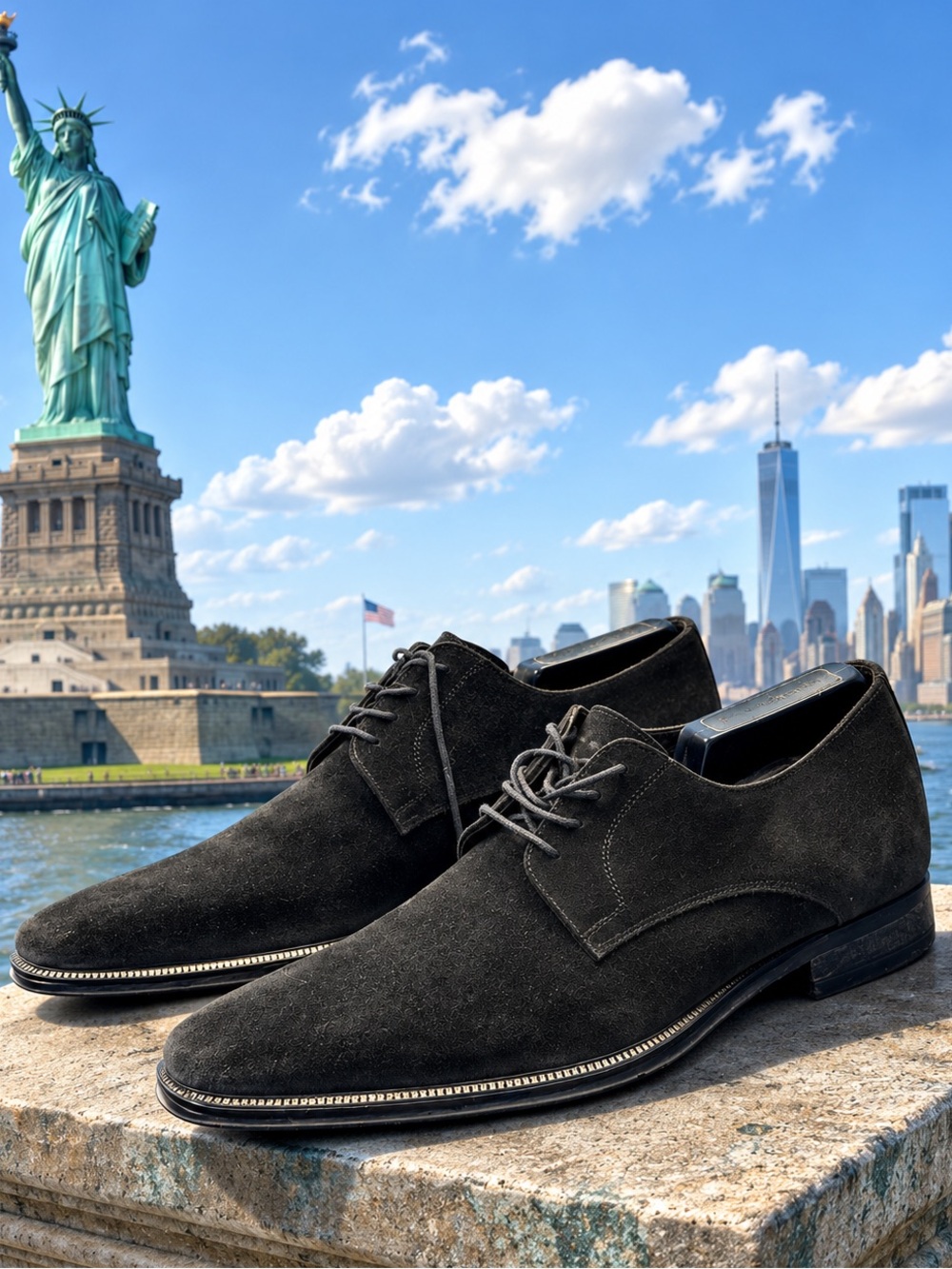 To Boot New York black suede oxfords - high quality, classy, expensive shoes